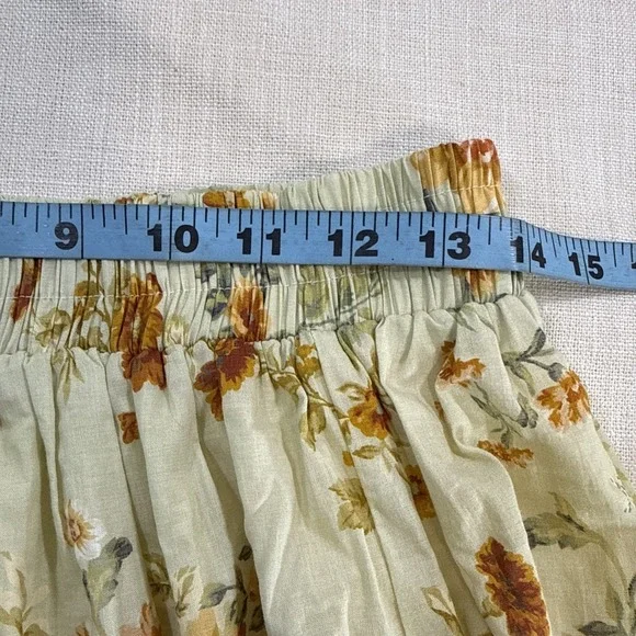 En Saison Maxi Skirt Womens L Floral Tiered Draped Cottagecore Prairie Cowgirl - Picture 6 of 8